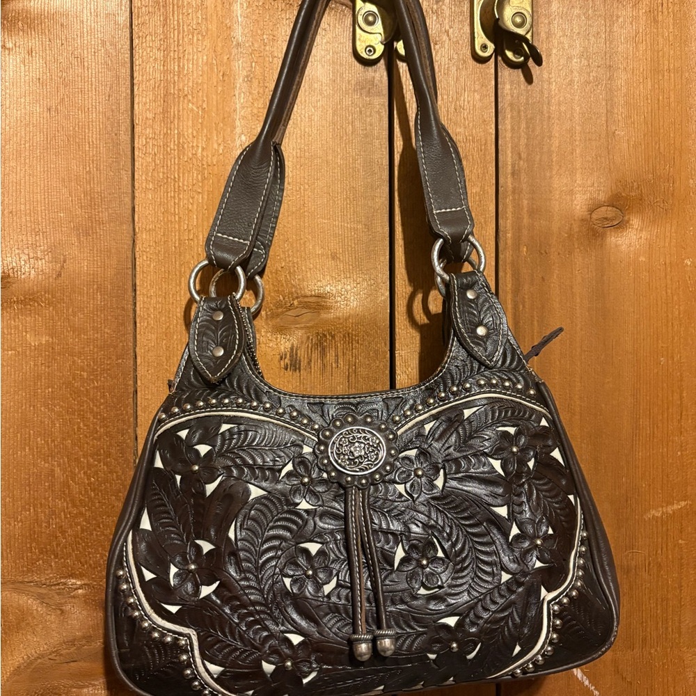 Montana West Brown Shoulder Bag